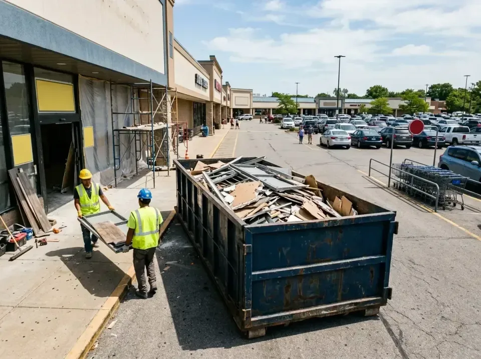retail-store-renovation-debris-003 — frequently asked questions, Roll-off Dumpster Rentals in Big Bear Lake, CA